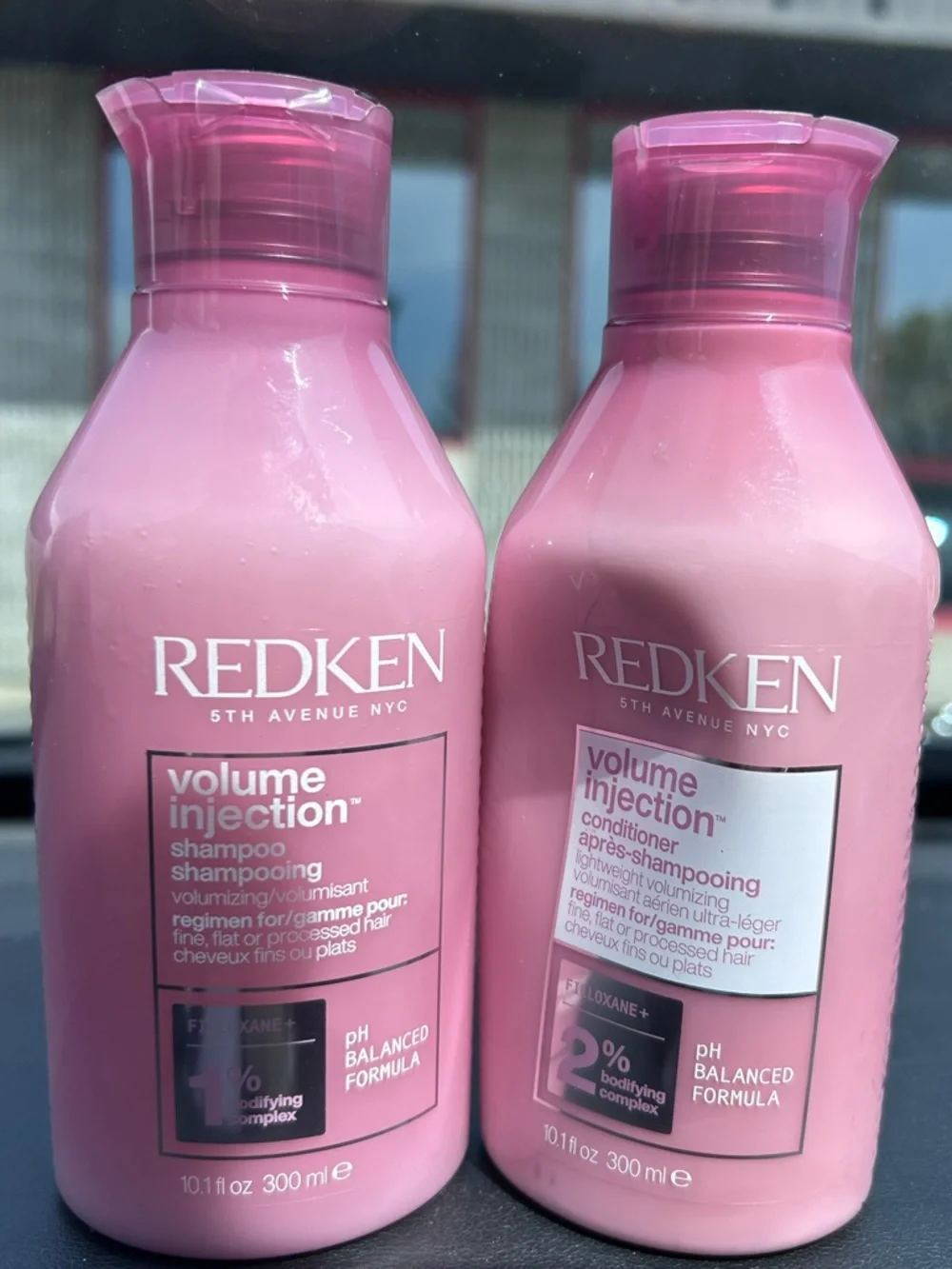 NWT REDKEN Volume Injection Shampoo & Conditioner Set 10.1 oz 300ml Duo